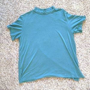 NEW American Eagle Soft + Sexy Short Sleeve Mock Turtleneck